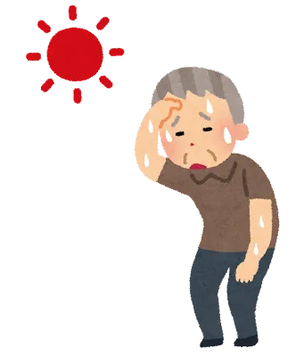 気温が上昇しています。体調管理にお気を付けください。